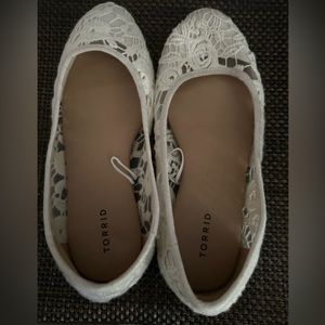 Torrid Crochet Ballet Flats